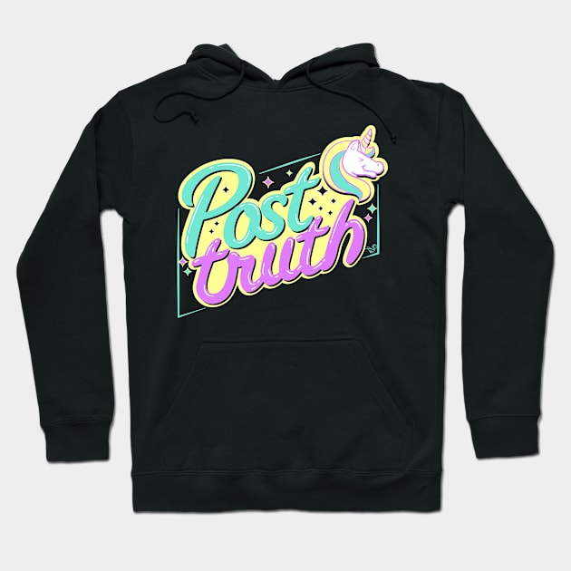 Post Truth by TaizTeez Hoodie by TaizTeez